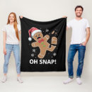 Search for gingerbread man blankets Funny