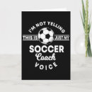 Search for soccer coach birthday cards Futbol