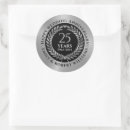 Search for 25th anniversary stickers White