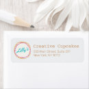 Search for cupcake return address labels Catering