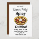 Search for gumbo invitations Party