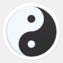 Search for yin yang stickers White