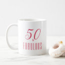 Search for 50 and fabulous mugs Elegant
