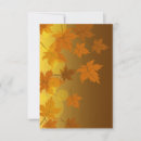 Search for thanksgiving save the dates Autumn leaves