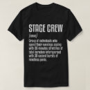 Search for funny theatre tshirts Stage crew