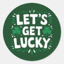 Search for get lucky stickers Irish