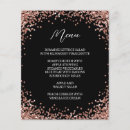 Search for black and gold menus Luxury