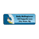 Search for corgi return address labels Blue