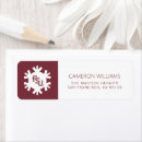 Search for florida state return address labels College team holidays
