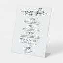 Search for alcohol wedding signs Black and white