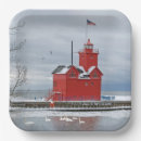 Search for lighthouse paper plates Nautical