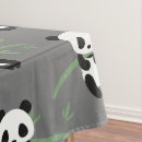 Search for bamboo tablecloths Panda