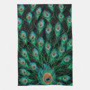 Search for peacock kitchen towels Black