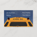 Search for school bus driver business cards Driving