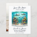 Search for fish save the dates Ocean