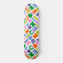 Search for geometric skateboards Colorful