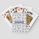 Search for horse playing cards Monogrammed