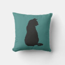 Search for black cat pillows For cat lovers