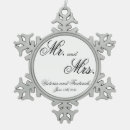 Search for mr and mrs ornaments Simple