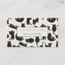 Search for cat business cards kitten