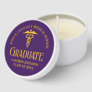 Search for purple and gold graduation favors College