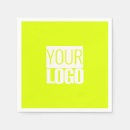 Search for bright neon yellow napkins Trendy