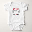 Search for grandma loves me baby clothes Arrows and heart