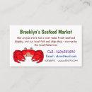 Search for crab business cards red