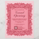 Search for grand opening flyers Beauty salon