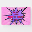 Search for superhero banners Birthday party