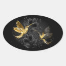 Search for gold and black oval stickers Golden