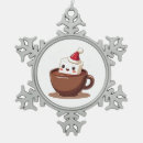 Search for marshmallow ornaments Hot cocoa