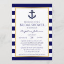 Search for nautical bridal shower invitations elegant