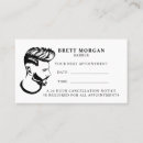 Search for barber appointment cards modern