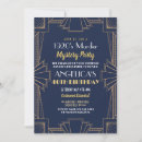 Search for dinner birthday invitations Murder mystery