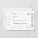 Search for boarding pass rsvp cards Ticket