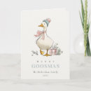 Search for goose christmas cards Watercolor