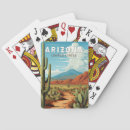 Search for arizona playing cards Retro vintage travel