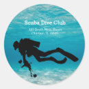 Search for scuba diving stickers Underwater