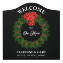 Search for family name door signs Welcome