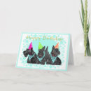Search for scottie dog birthday cards Scotty