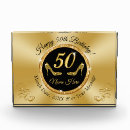 Search for golden birthday gifts 50th