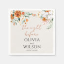 Search for boho wedding napkins The night before