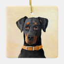 Search for doberman ornaments Dobie