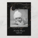 Search for moon birth announcement cards Gold