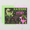 Search for rawr dino invitations Stomp chomp rawr