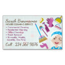 Search for cleaning lady business cards Janitorial