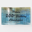 Search for 100th birthday banners 100 years old