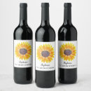 Search for sunflower wine labels Floral