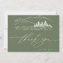 Search for winter wedding thank you cards Pine tree